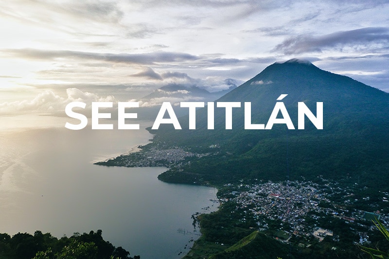 Lake Atitlán in Guatemala